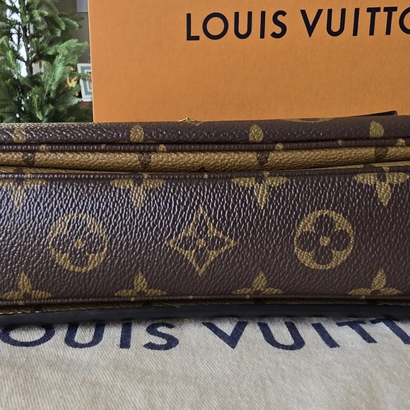 ▪︎ 💯% AUTH Louis Vuitton Reversible Pochette Metis Crossbody Bag ▪︎ - Picture 7 of 10